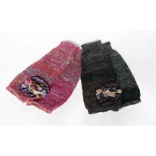 Ｍ．＆ＫＹＯＫＯ　グラデーションアームウォーマー　ふわふわ素材で同系色グラデーションのアームウォーマ...