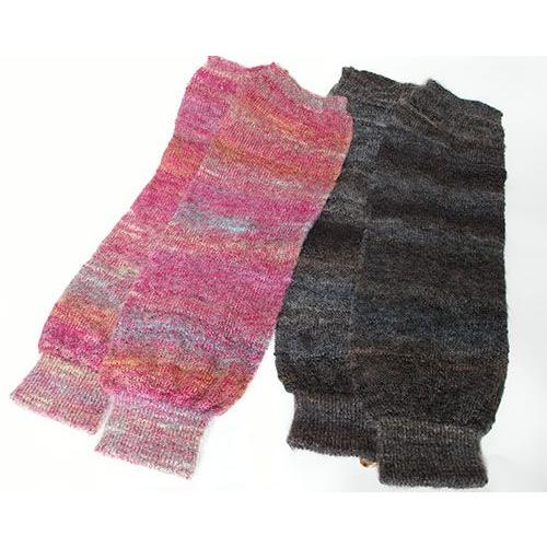 Ｍ．＆ＫＹＯＫＯ　グラデーションレッグウォーマー　ふわふわ素材で同系色グラデーションのレッグウォーマ...