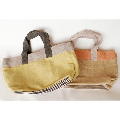 サナ・ハスタカラ　ポカラバッグ　草木染めおさんぽバッグ （フェアトレード商品）