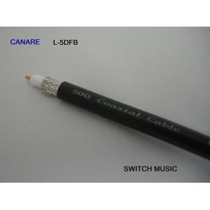CANARE カナレ L-5DFB 50Ω同軸ケーブル黒 1m切売り｜switchmusic