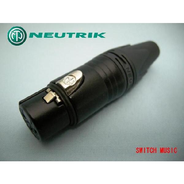 NEUTRIK ノイトリック NC3FXX-B XLRコネクタ