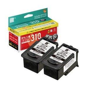 エコリカ　キャノン　BC-310(ブラック) (ecorica)「ブラック×2個」(CANONリサイ...