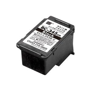 キャノンリサイクルインク エコリカ製 BC-345（ブラック×3個）＋BC-346（カラ―×3個）