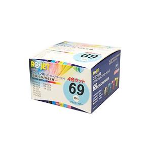 EPSON　IC4CL69 [4色セット] ×2パック　(エプソン互換（汎用）インクカートリッジ)　...
