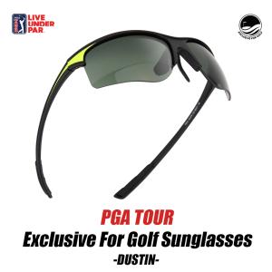 [PGA TOUR正規品] ダスティン Sunglass ゴルフ サングラス 紫外線対策 日焼け止め 紫外線対策 スタイリッシュ メンズ レティスの商品画像