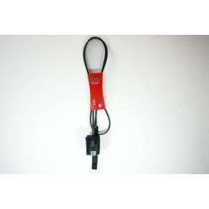 CROW HALEY Surf leash "Black" REGULAR   6'