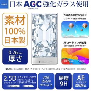 送料無料 305SH AQUOS CRYSTAL 強化ガラスフィルム アクオスクリスタル 305SH 保護シート 気泡防止 指紋防止 硬度9H 0.26mm