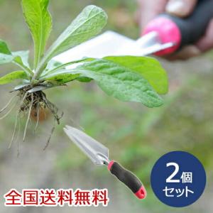 植替え職人 頑丈根切りスコップ シャベル スコップ ガーデニング お得な2個セット｜助太刀サブ Yahoo!ショップ