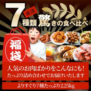 肉の福袋 ブロンズ メガ盛り 総重量2.25k...の詳細画像2