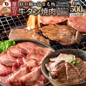牛肉 肉 牛タン 500g 250g×2P 厚切り 約4人前 食品 ギフト プレゼント お祝い 食品 送料無料 爆買