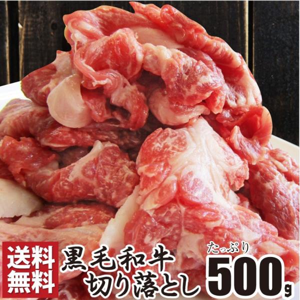 牛肉 肉 黒毛和牛 切り落とし 500g 250×2p 国産 贅沢 母の日 父の日 ギフト 食品 プ...