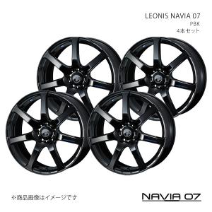 【18インチ 5H114.3 8.0J +42】アルミホイール4本セット アルファード 10系/4WD NAVIA 07 PBK 0039580×4