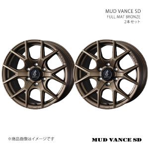【18インチ 6H139.7 9J +50】アルミホイール2本セット LX 300系/LX600・700h MUD VANCE SD FMBR 0042189×2