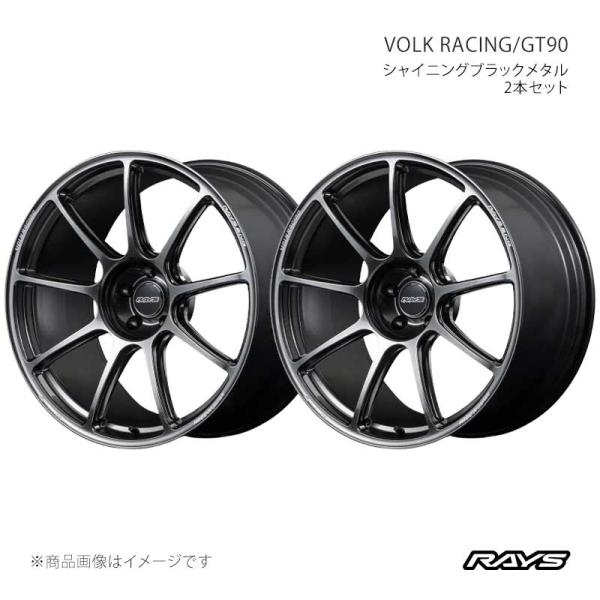 【21インチ 5H114.3 11J +15】アルミホイール2本セット ボルクレーシング GT90 ...