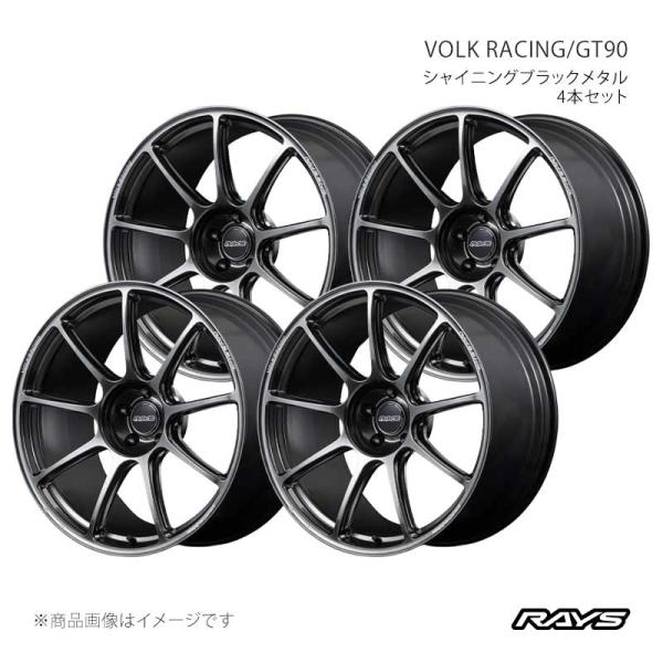 【20インチ 5H120 8.5J +43】アルミホイール4本セット ボルクレーシング GT90 H...