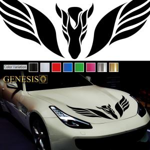 車 ステッカー かっこいい ボンネット フロント デカール 大きい