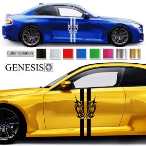 騎士 サイド デカール 車 ステッカー バイナルグラフィック JDM USDM