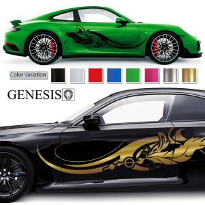 ライン サイド デカール 車 ステッカー バイナルグラフィック JDM USDM