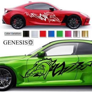 車 ステッカー かっこいい ボンネット フロント デカール 大きい