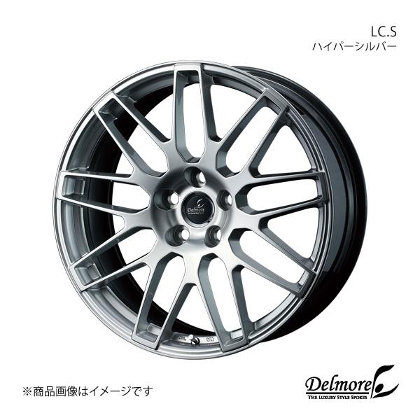 Delmore/LC.S ハリアー 80系 4WD アルミホイール1本【21×8.0J 5-114....