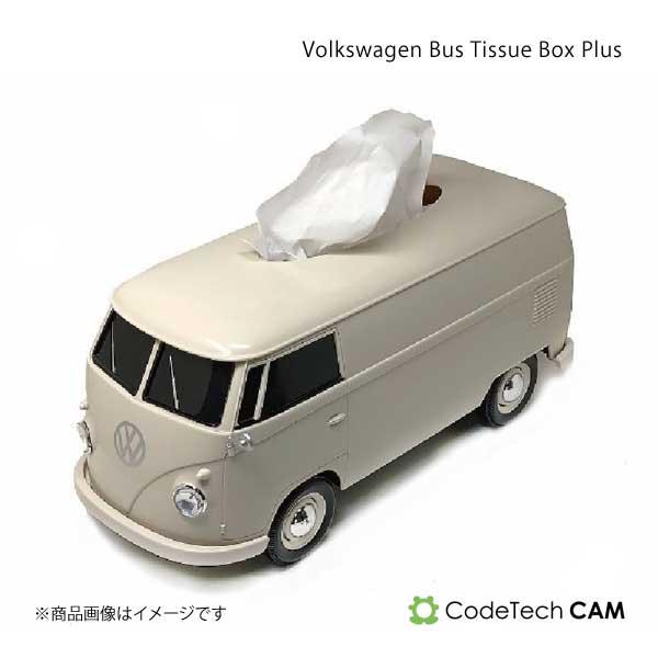 Codetech コードテック Volkswagen Bus Tissue Box Plus クリー...
