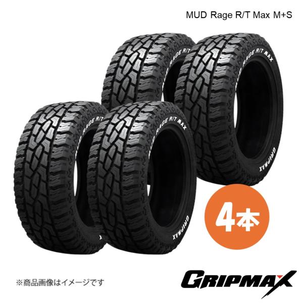 GRIPMAX/グリップマックス MUD Rage R/T Max M+S タイヤ 4本 LT215...