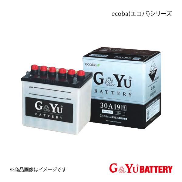 G&amp;Yuバッテリー ecobaシリーズ エスティマ DBA-ACR55W 2008(H20)/12 ...