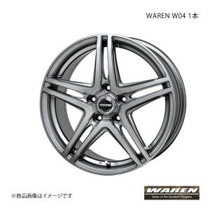 WAREN/ヴァーレン W04 ホイール 1本 クラウン マジェスタ URS206 【 235/50R17 7.0J P.C.D114.3 5穴 INSET 38 ダークシルバー (DS) 】｜syarakuin-shop