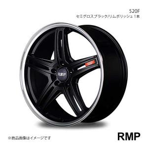 RMP/520F フォレスター SH5 アルミホイール 1本 【17×7.0J 5-100 INSET48 セミグロスブラック/リムポリッシュ】