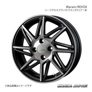 MONZA JAPAN Warwic/REVOX ホイール1本 ヴァンガード 30系【19×8.0J 5-114.3 INSET35 ハーフグロスブラック(HGB)/ブラッククリア】｜syarakuin-shop