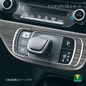 MODELLISTA インテリアルパネルセット チタンシルバー×ブラック