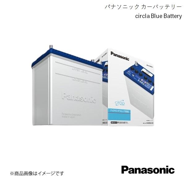 Panasonic/パナソニック circla アイドリングストップ車用 バッテリー スペーシア ベ...