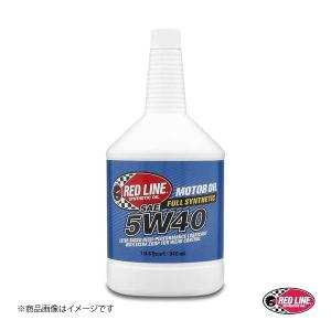 RED LINE/レッドライン エンジンオイル　SAE40 5W-40 1USQUART（0.94L） 4本｜syarakuin-shop