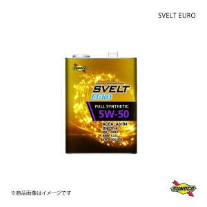 SUNOCO スノコ SVELT EUROシリーズ エンジンオイル 5W-50 1L&#215;10