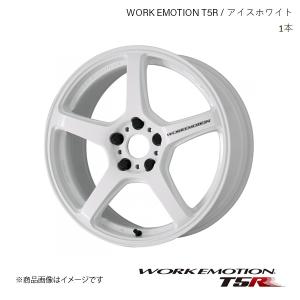 WORK EMOTION T5R マツダ CX-8 3DA-KG2P 1ピース ホイール 1本 【19&#215;8.5J 5-114.3 +45】アイスホワイト