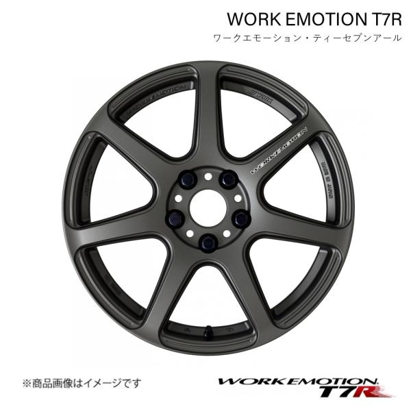 WORK EMOTION T7R トヨタ 86 DBA-ZN6 1ピース ホイール 1本【17×7J...