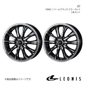 LEONIS/RT スペーシア/スペーシアベース MK32S/MK42S アルミホイール2本セット【15&#215;4.5J 4-100 INSET45 PBMC】0041158&#215;2