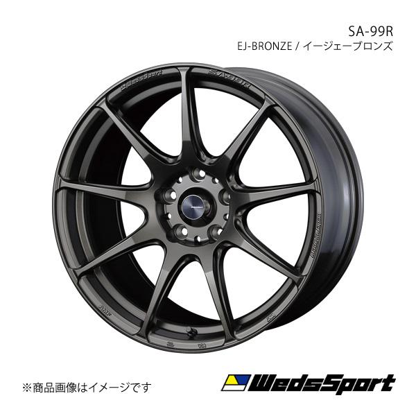 WedsSport/SA-99R フーガ Y51 ノーマルキャリパー アルミホイール1本【18×8....