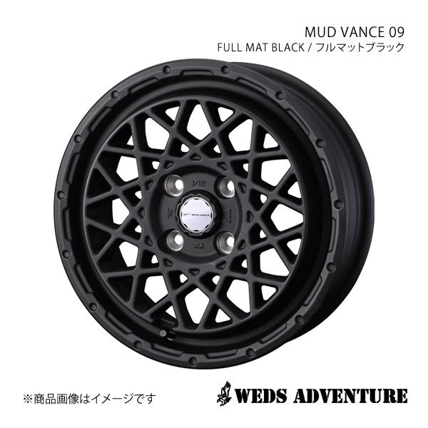 WEDS-ADVENTURE/MUD VANCE 09 ハスラー アルミホイール1本【15×4.5J...