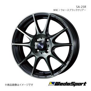 WedsSport/SA-25R ヴィッツ 130系 純正タイヤサイズ(205/45-17) アルミホイール1本【17×7.0J 4-100 INSET50 WBC】0073704