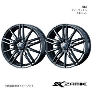 Zamik/Tito フリード/フリードプラス GB5/GB6/GB7/GB8 アルミホイール2本セット【16×6.5J 5-114.3 INSET53 ディープメタル】0037593×2