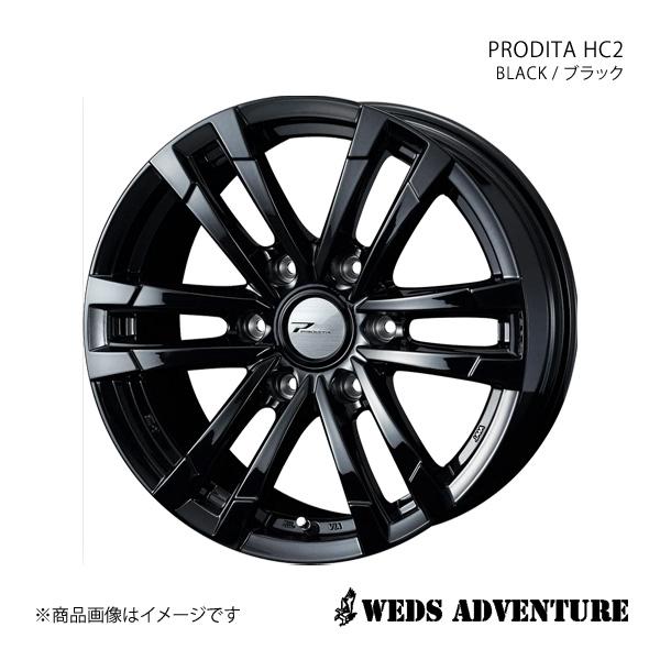 WEDS-ADVENTURE/PRODITA HC2 キャラバン E25 平床 アルミホイール4本セ...