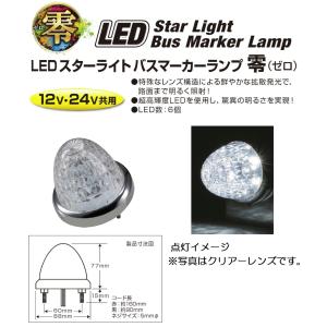 ジェットイノウエ マーカーランプ零 ダブルマーカーステー デコトラ トラック ジェットイノウエ トラック用品 デコトラLEDスターライトバスマーカー