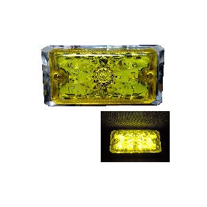 トラック用品　LSL-501Y　JB激光LED角BIGマーカー　DC12v/24v共用　イエロー（カ...