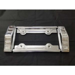 ウロコバイザー付ナンバー枠 大型 : トラックアート歌麿Yahoo!店