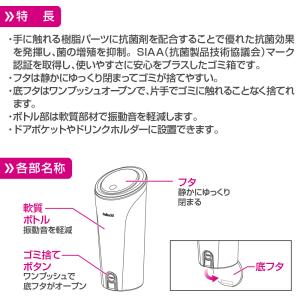 ペルシード 車 ゴミ箱 サイドポケットダスト ...の詳細画像4