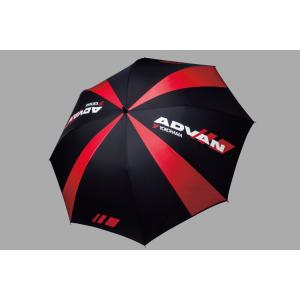 ADVAN アドバン サーキットパラソル 純正 日傘 傘 ヨコハマタイヤ 黒赤 80cm 高級感 カ...