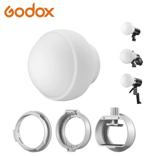 日本正規代理店品 GODOX ML-CD15ディフュージョンドームキット アダプター3個付き