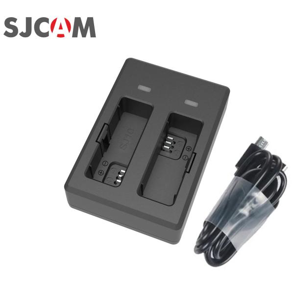 日本正規代理店品 SJCAM　SJ10 SJ11 専用　デュアル充電器