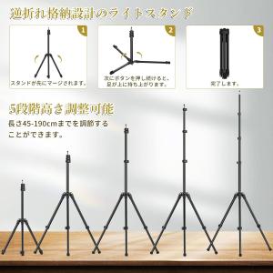 Ulanzi 撮影用 ライトスタンド 撮影用ス...の詳細画像1